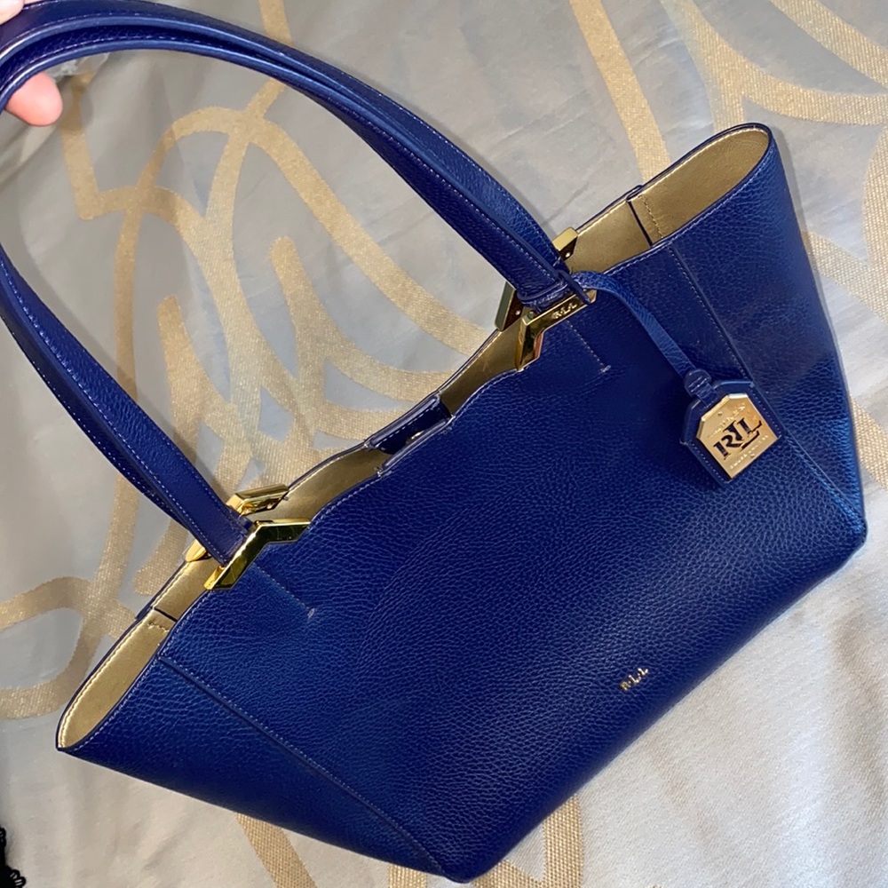 Ralph Lauren Pebbled Tote